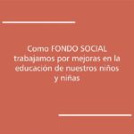 Nuestro compromiso con la niñez continúa